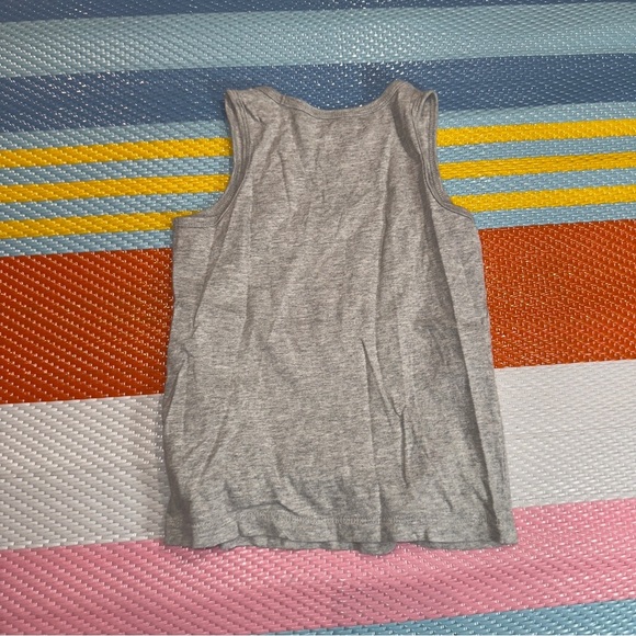Baby GAP Heather Gray Tank Top Boys Kids Size 5 - Picture 2 of 3